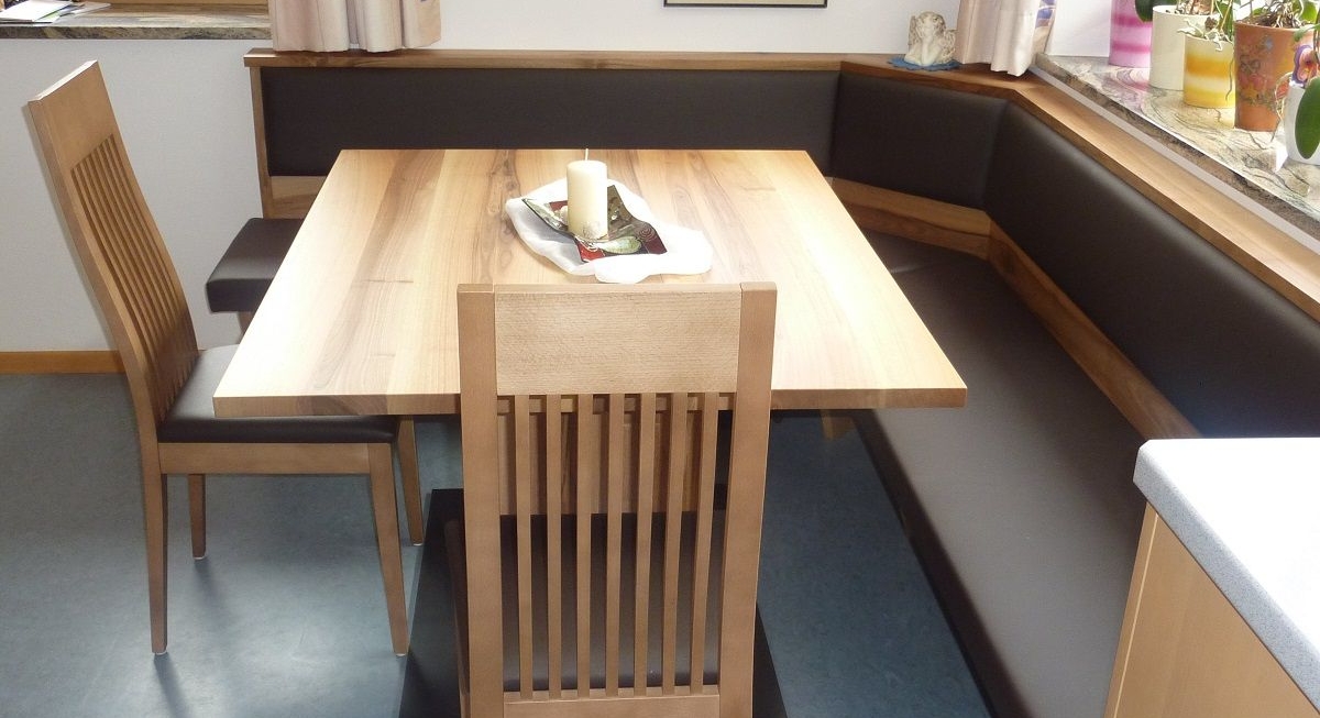 Alban Pixner Tischlerei - Küche Tisch und Stühle